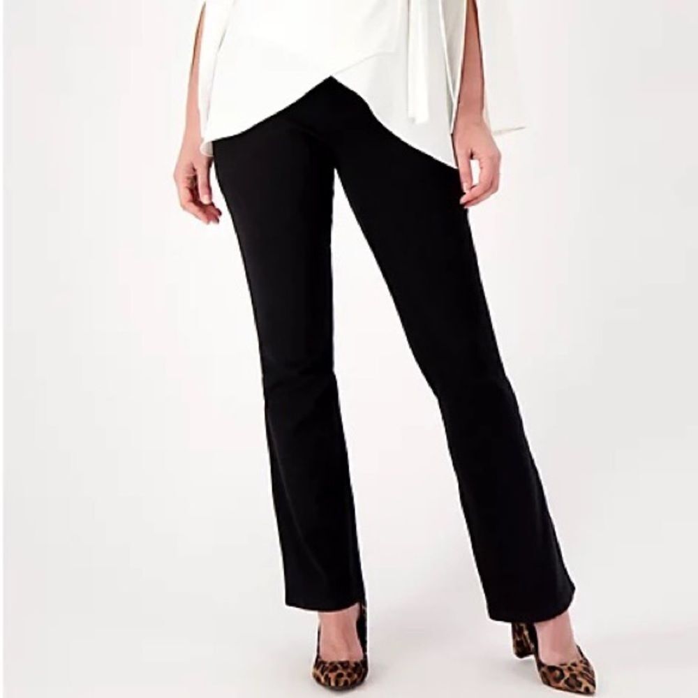 Women with Control Prime Stretch Demin Le Petite Flair Pants